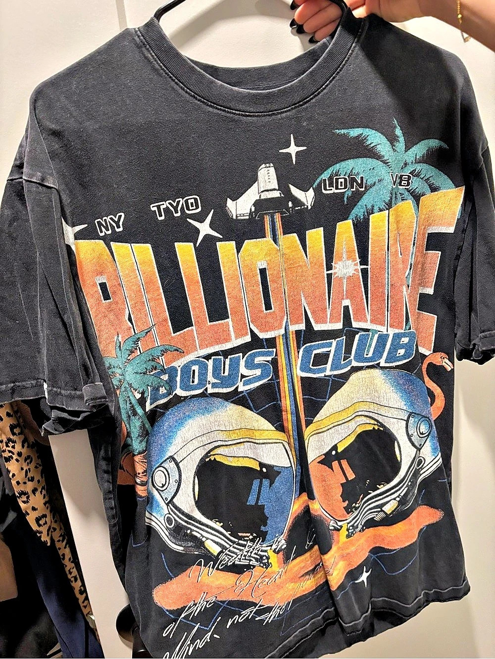 Billionaire Boys Club Graphic Short Sleeve Tee in Black